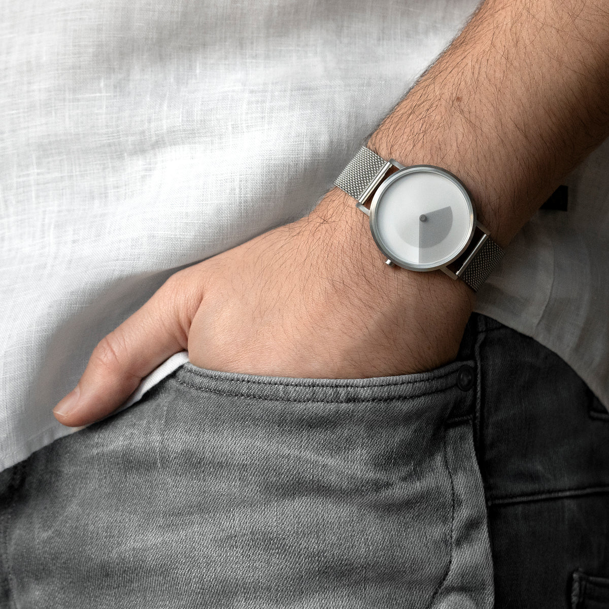 Gradient Watch - Silver