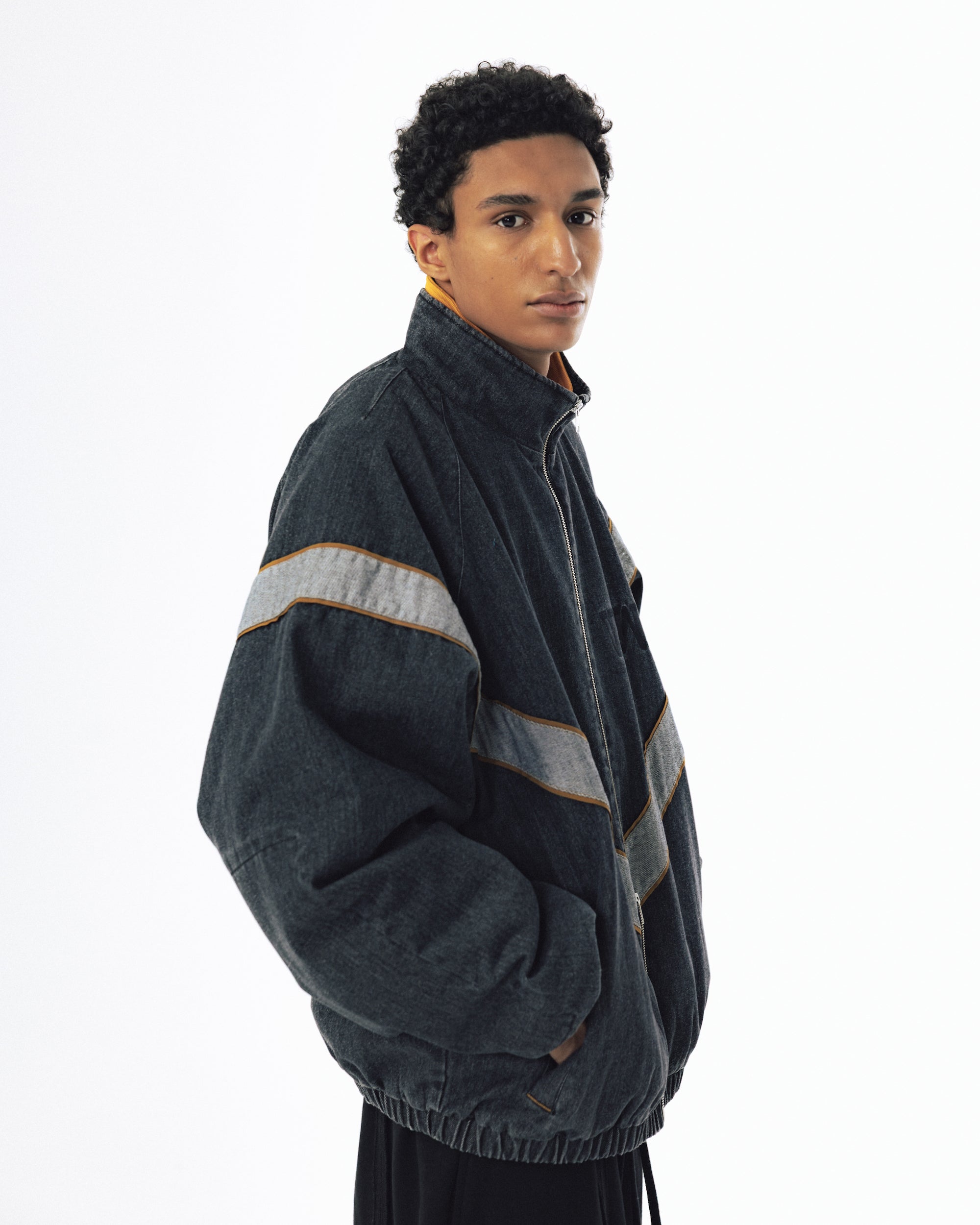 IPFU Denim Jacket - Washed Black