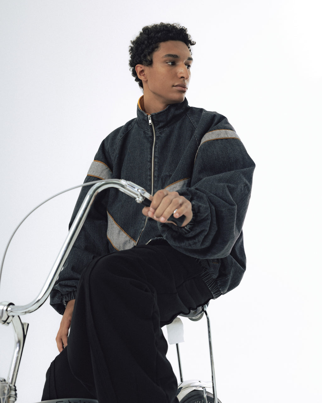 IPFU Denim Jacket - Washed Black