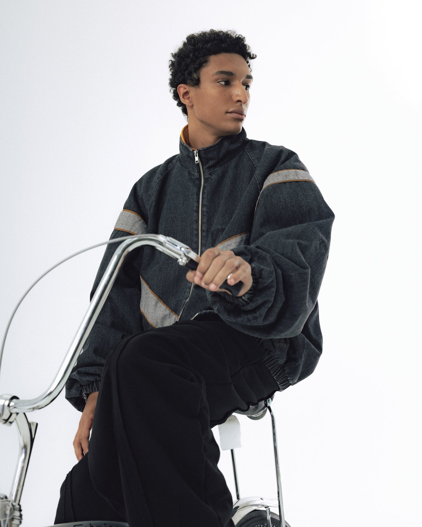 IPFU Denim Jacket - Washed Black