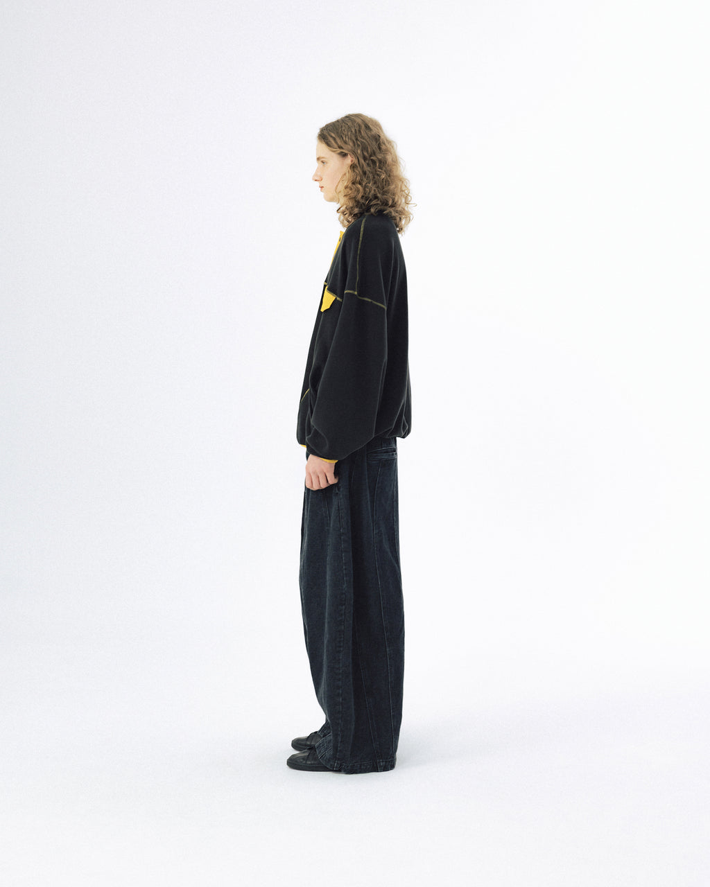 Balloon Iconic Denim Pants - Washed Black