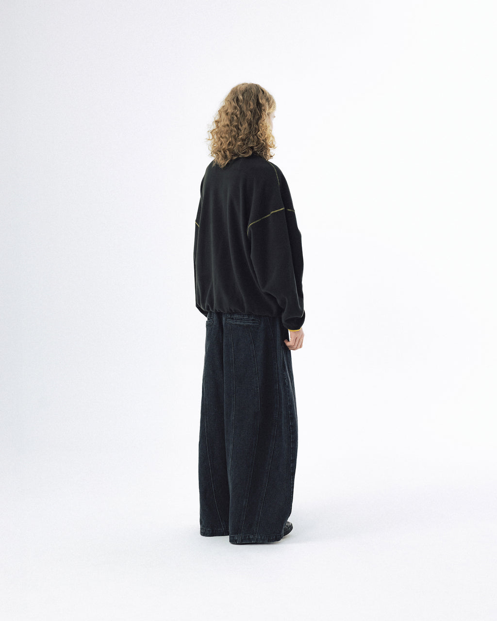 Balloon Iconic Denim Pants - Washed Black