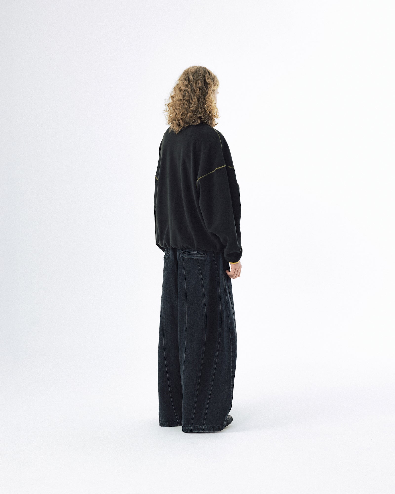 Balloon Iconic Denim Pants - Washed Black