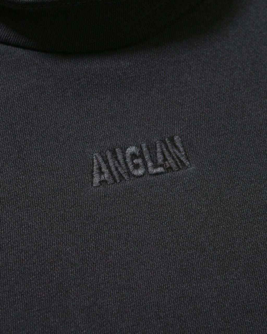Pigment High-Neck Sweat Shirt - Washed Grey