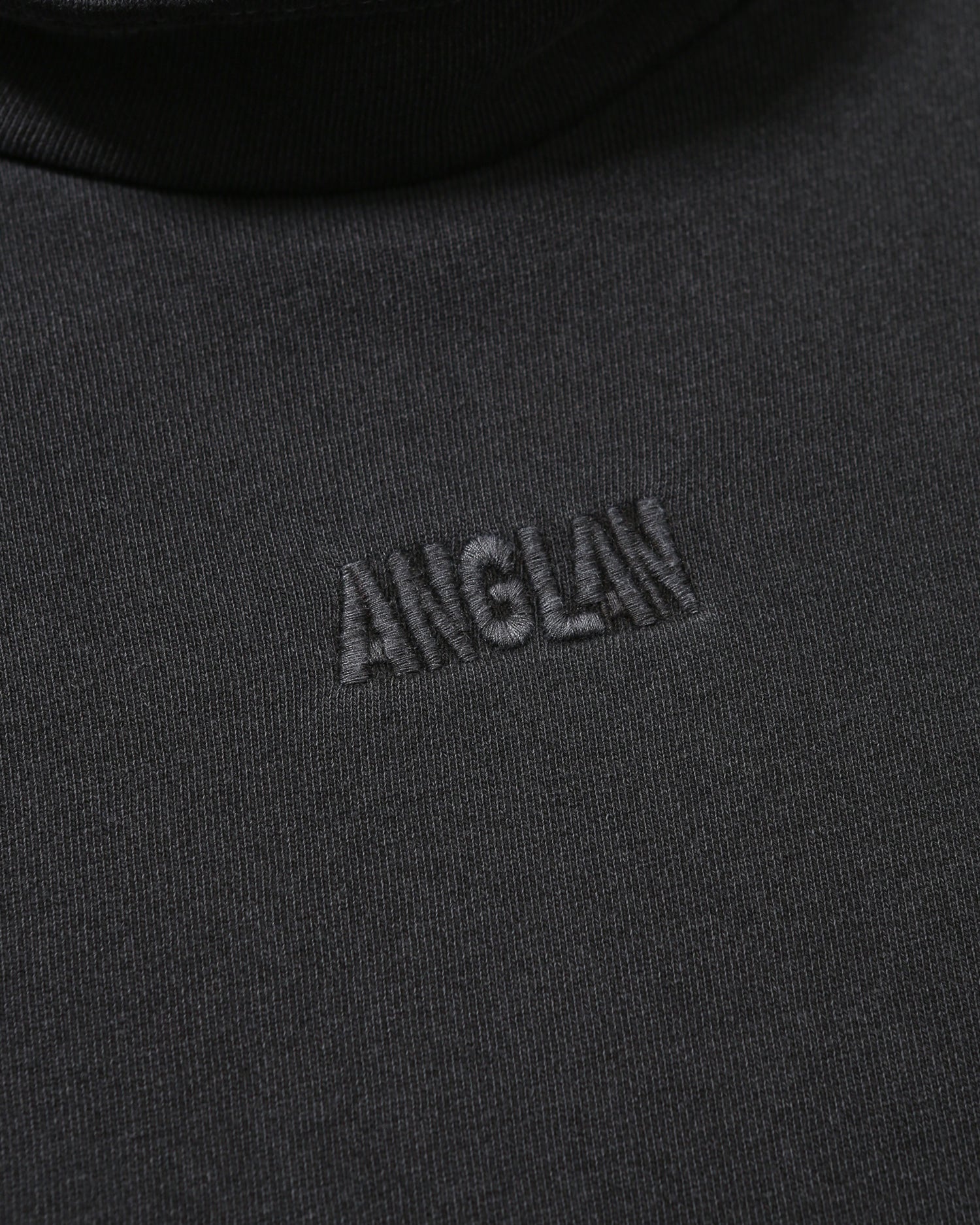 Pigment High-Neck Sweat Shirt - Washed Grey