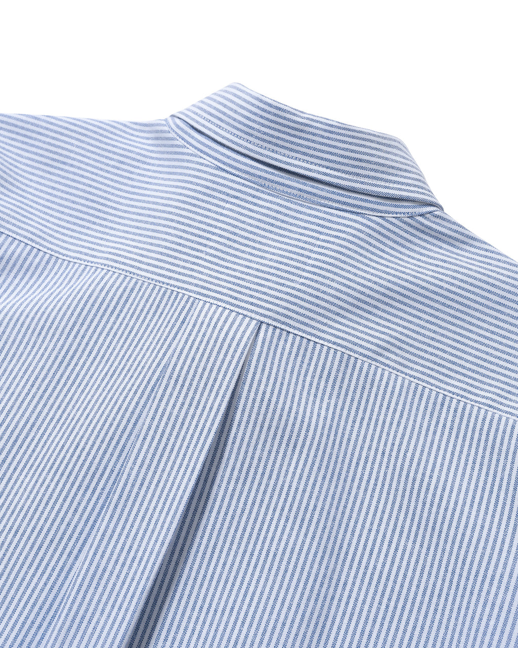 Double Button Striped Shirt - Blue