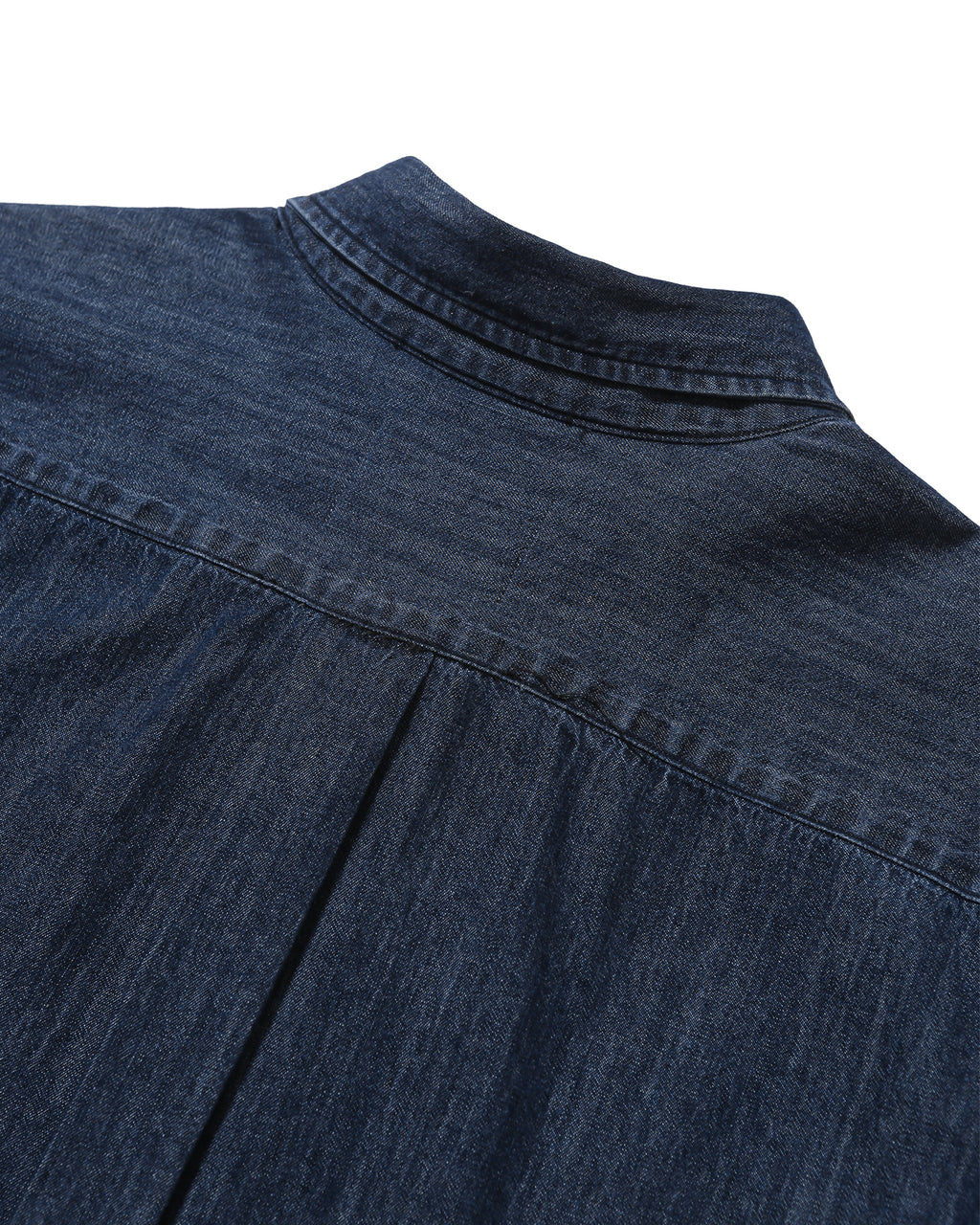 Double Button Solid Shirt - Indigo
