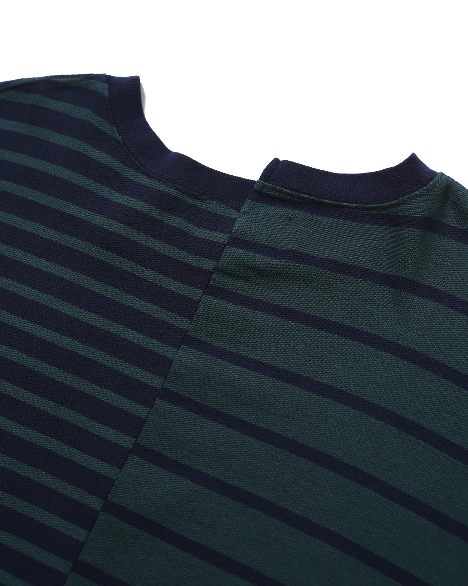 Unbalanced Stripe Long Sleeve - Green