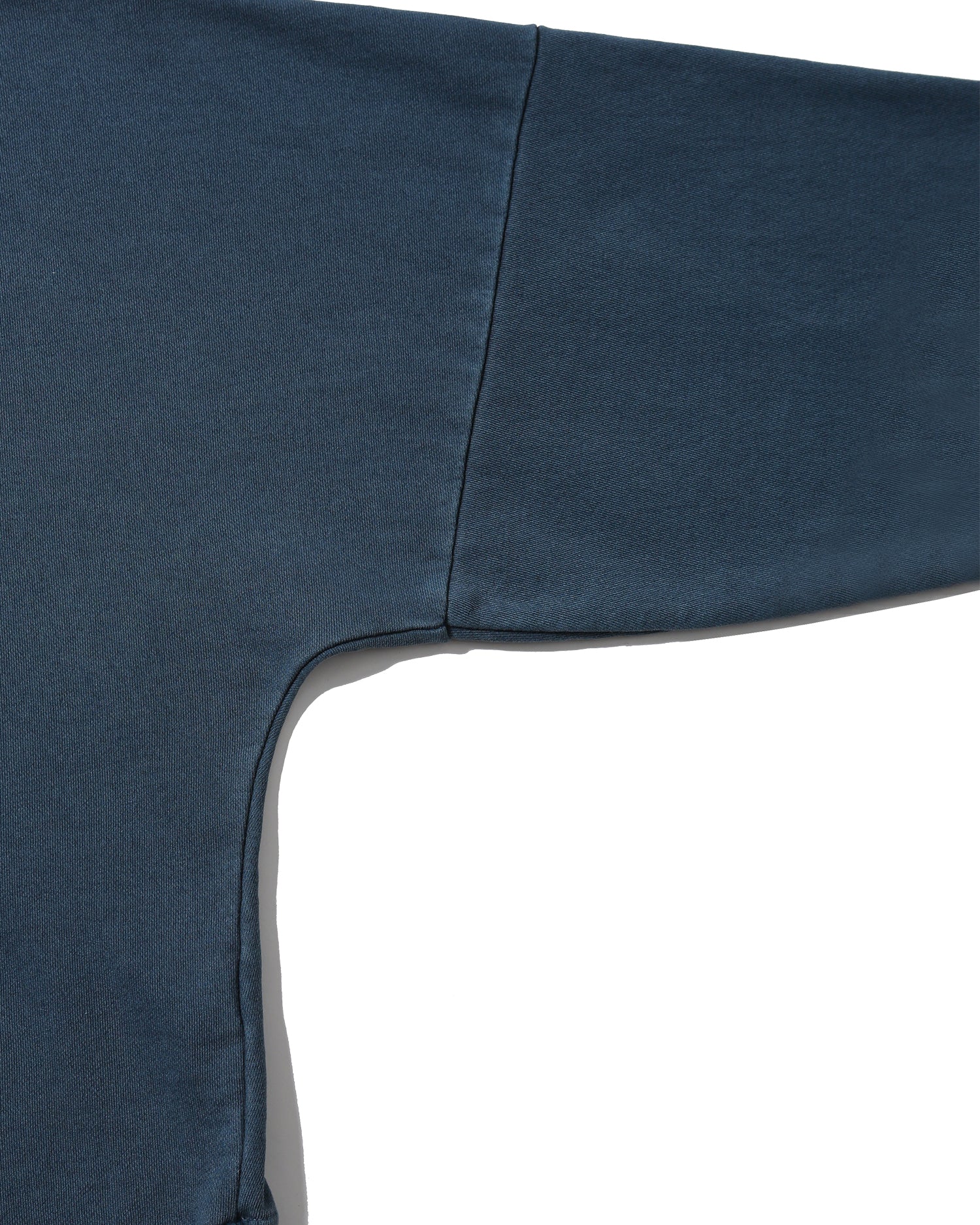 Pigment High-Neck Sweat Shirt - Washed Navy