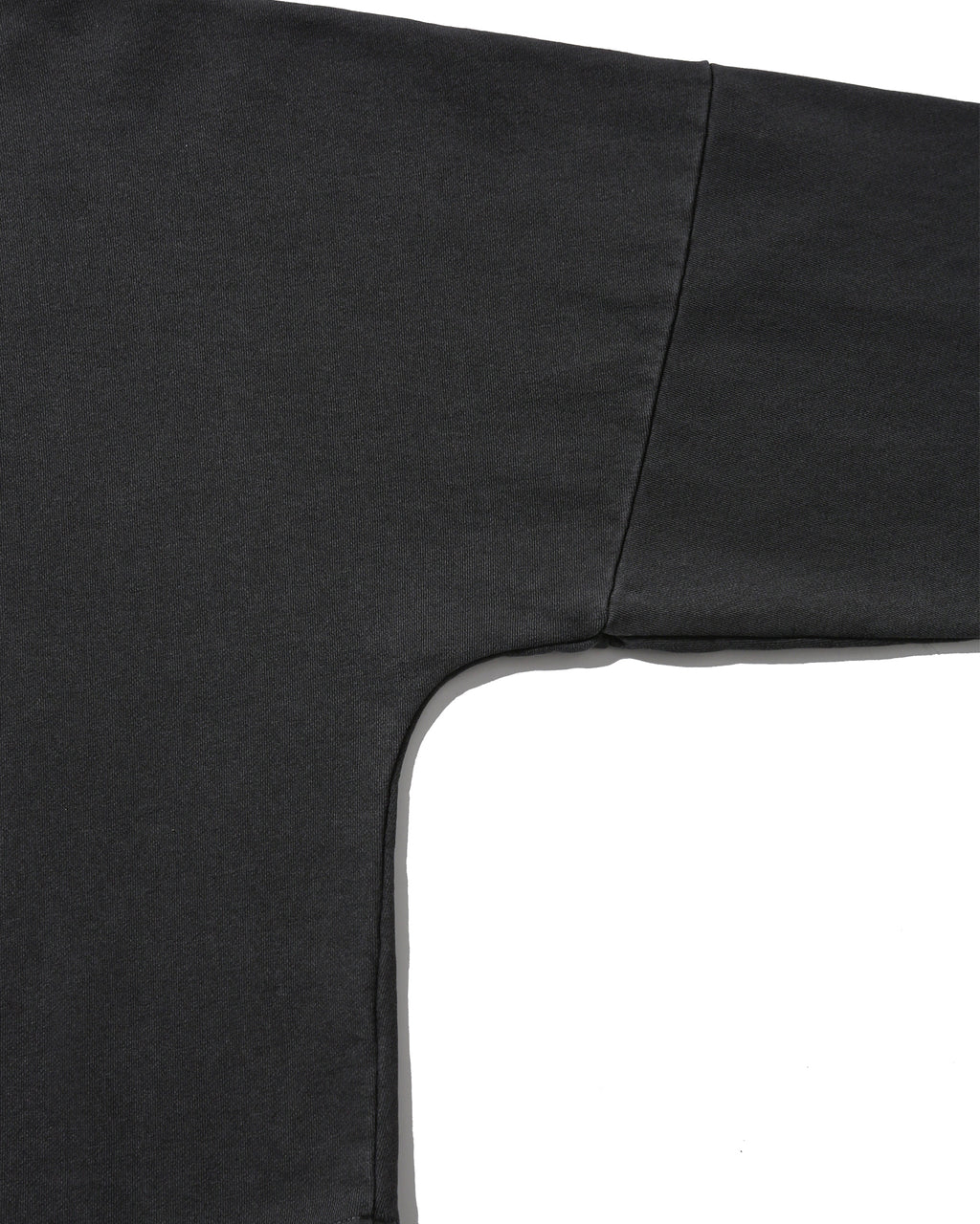 Pigment High-Neck Sweat Shirt - Washed Grey