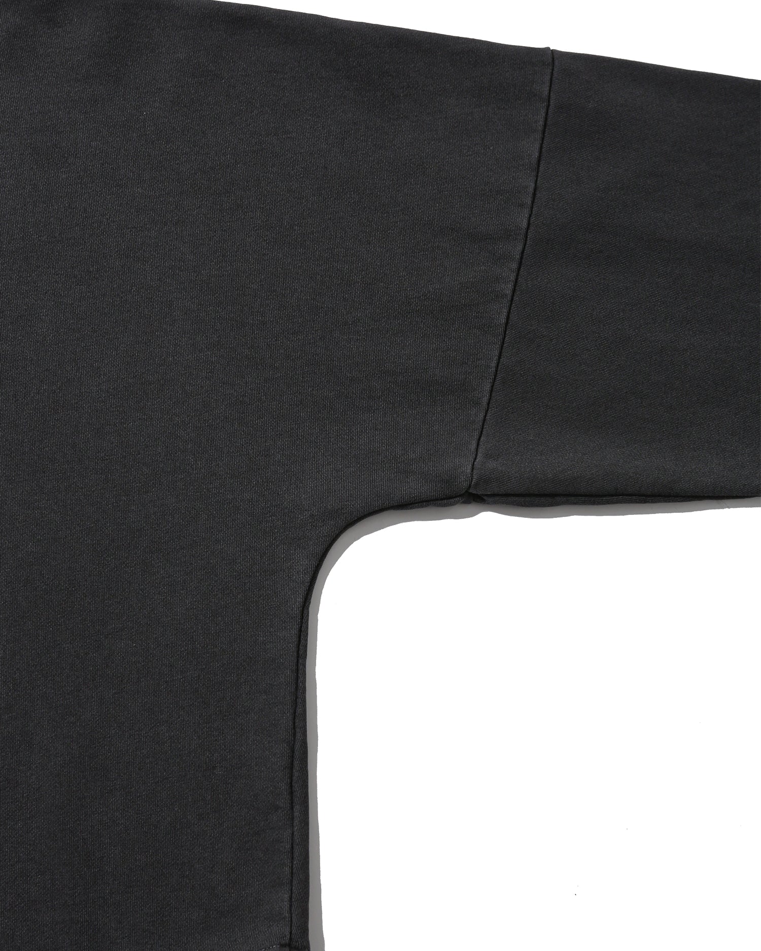 Pigment High-Neck Sweat Shirt - Washed Grey
